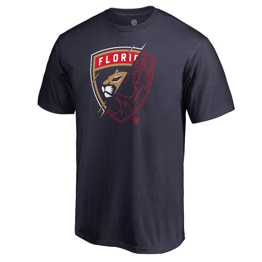 Men's Florida Panthers Navy X-Ray T-Shirt