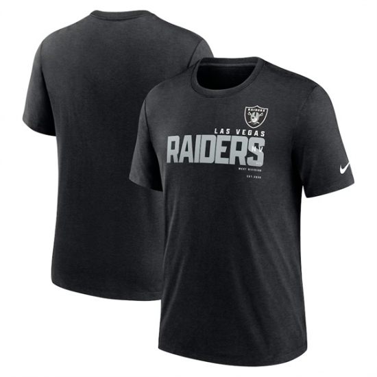 Men's Las Vegas Raiders Black 2024 Fan Limited T-Shirt - Ujersey Shop