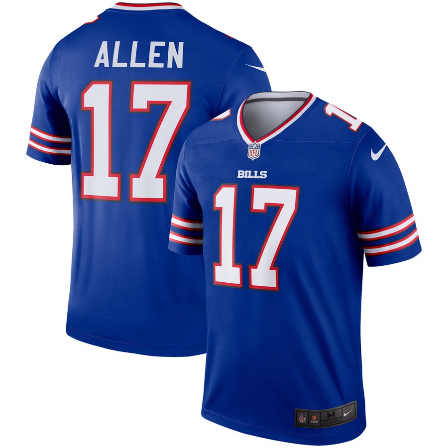 Men's Buffalo Bills Josh Allen Nike Royal Team Legend Jersey - Ujersey Shop