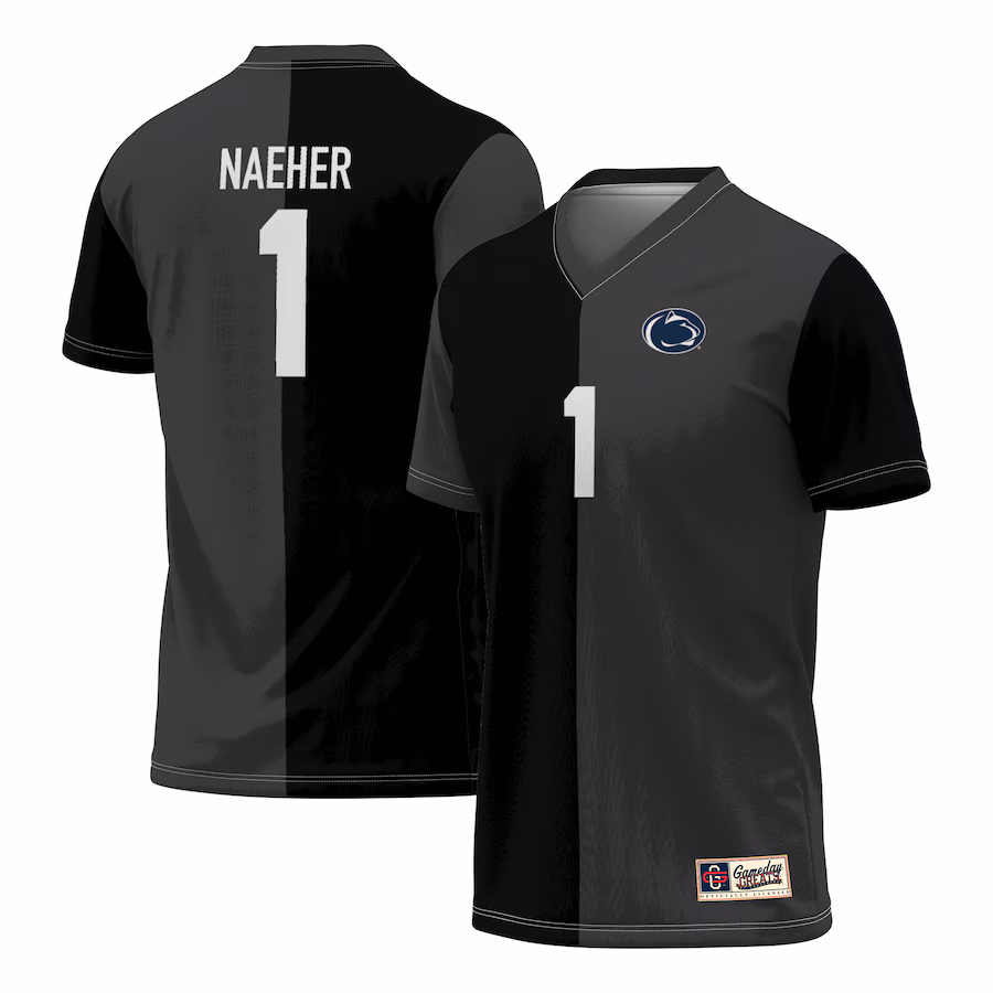 Youth GameDay Greats Alyssa Naeher Black Penn State Nittany Lions Women's Soccer Fashion Jersey - Ujersey Shop