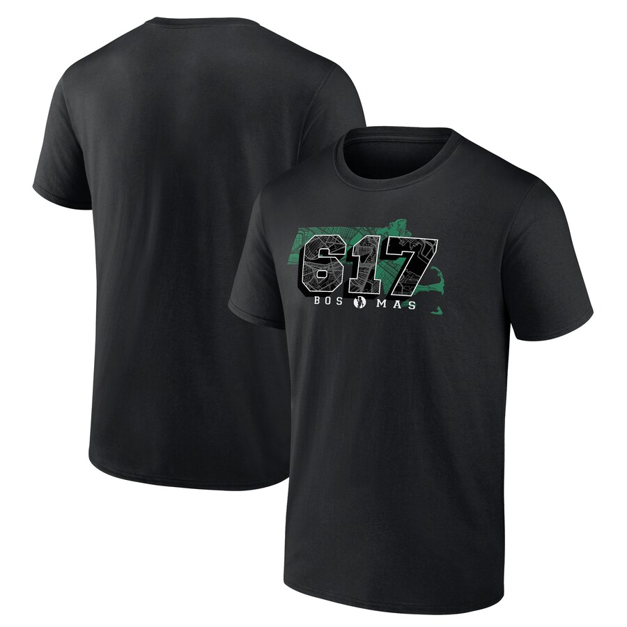 Men's Boston Celtics  Black Core Hometown Launch T-Shirt - Ujersey Shop