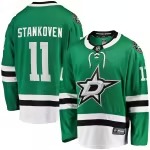 Men's Dallas Stars Logan Stankoven Fanatics Kelly Green Premier Breakaway Player Jersey - Ujersey Shop
