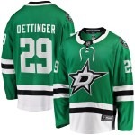 Men's Dallas Stars Jake Oettinger Fanatics Branded Kelly Green Home Breakaway Player Jersey - Ujersey Shop