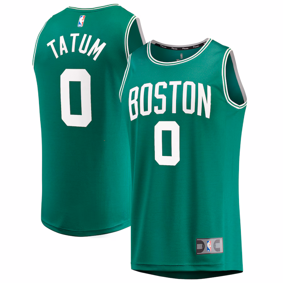Men's Boston Celtics Jayson Tatum Fanatics Kelly Green Big & Tall Fast Break Player Jersey - Icon Edition - Ujersey Shop