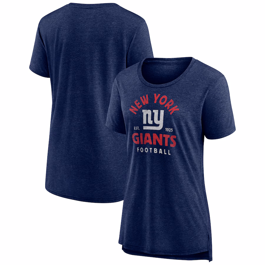 Men's San Francisco 49ers Navy Banner Wave Logo T-Shirt - Ujersey Shop