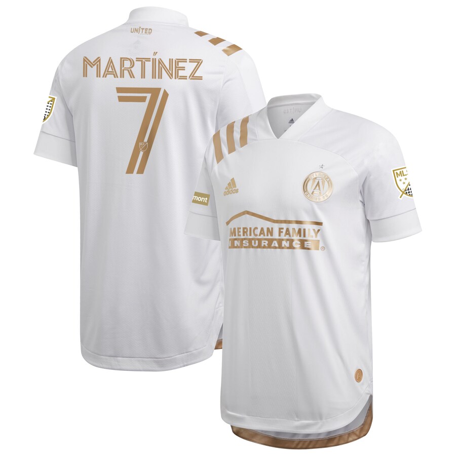 Men's Atlanta United FC Josef Martínez adidas White 2020 Kings Authentic Jersey - Ujersey Shop