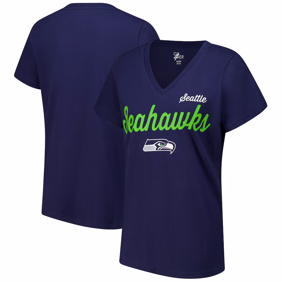 Women's Philadelphia Eagles Nike Midnight Green Boxy Long Sleeve T-Shirt - Ujersey Shop