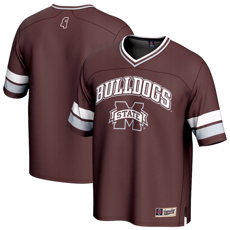 Youth GameDay Greats Maroon Mississippi State Bulldogs Spirit Football Jersey - Ujersey Shop