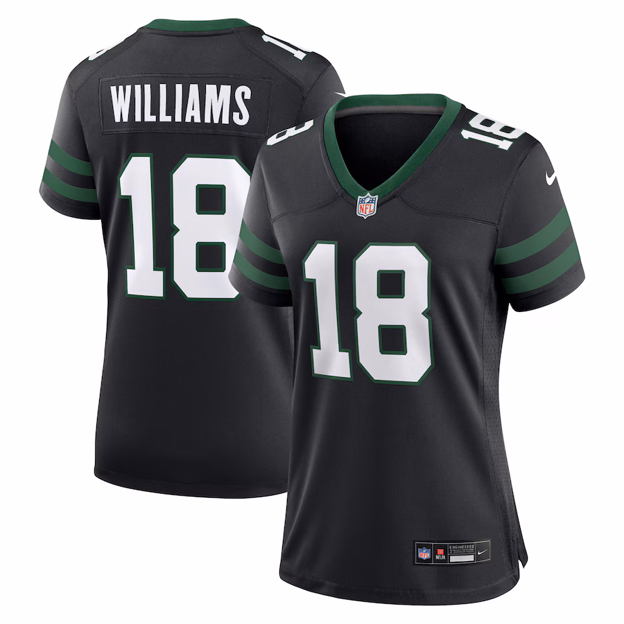 Women's New York Jets Legacy Mike Williams Nike Black  Alternate Game Player Jersey - Ujersey Shop
