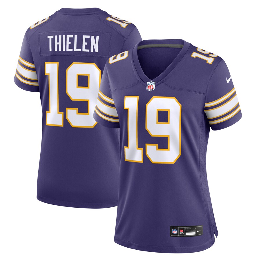 Women's Minnesota Vikings Adam Thielen Nike Purple Alternate Player Jersey - Ujersey Shop