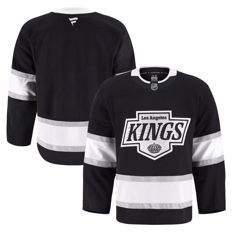 Men's Los Angeles Kings Fanatics Black Home Authentic Pro Jersey - Ujersey Shop