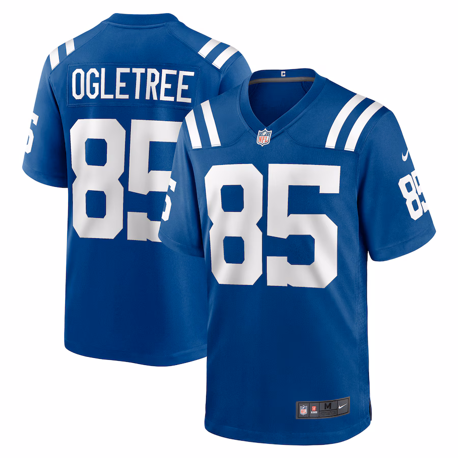 Men's Indianapolis Colts Andrew Ogletree Nike Royal Game Player Jersey - Ujersey Shop