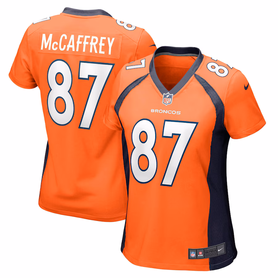 Women's Denver Broncos Ed McCaffrey Nike Orange Game Retired Player Jersey - Ujersey Shop