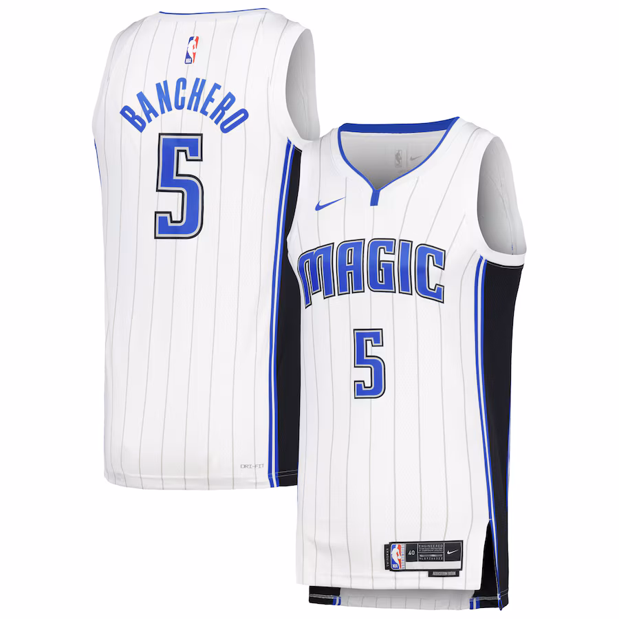 Unisex Orlando Magic Paolo Banchero Nike White Swingman Jersey - Association Edition - Ujersey Shop