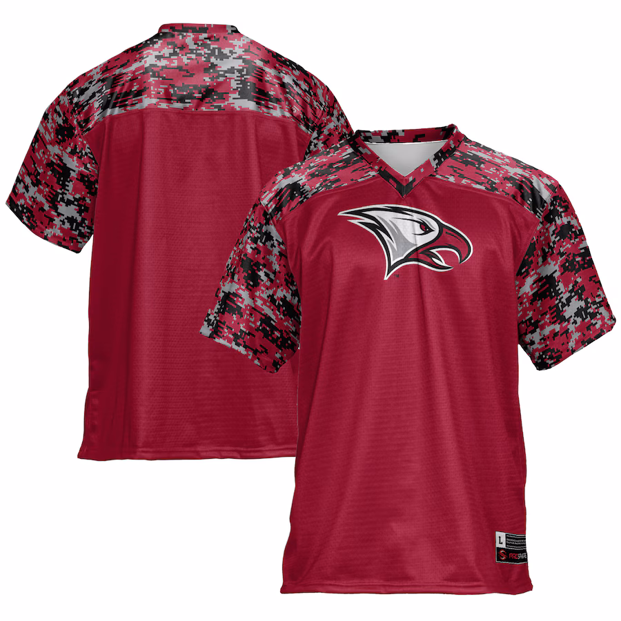 Men's GameDay Greats Maroon North Carolina Central Eagles Football Jersey - Ujersey Shop