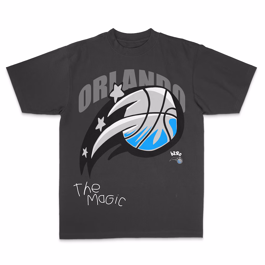 Unisex Orlando Magic Black City Premium T-Shirt - Ujersey Shop