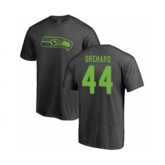 Football Seattle Seahawks #44 Nate Orchard Ash One Color T-Shirt - Ujersey Shop