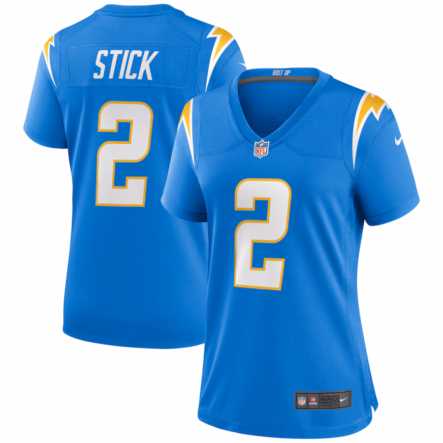 Women's Los Angeles Chargers Easton Stick Nike Powder Blue Game Jersey - Ujersey Shop