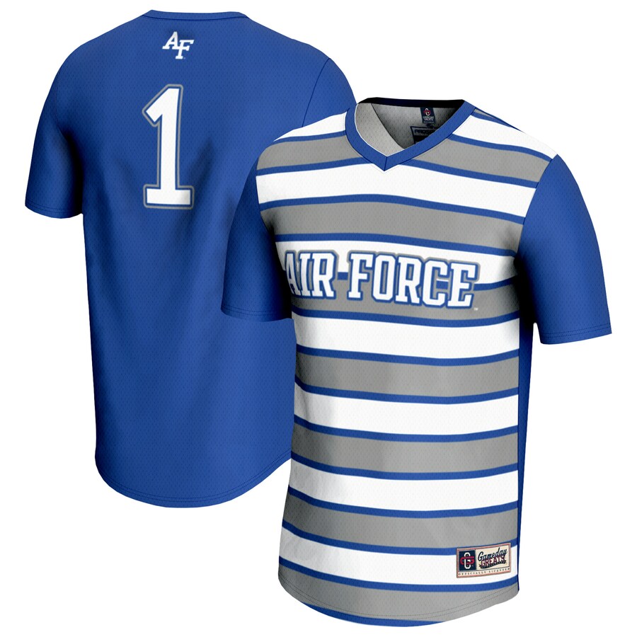 Unisex GameDay Greats #1 Royal Air Force Falcons Lightweight Soccer Fashion Jersey - Ujersey Shop