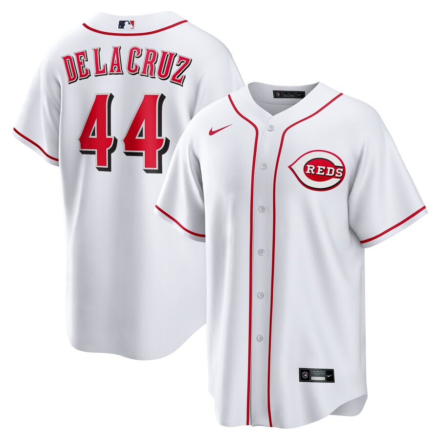 Men's Cincinnati Reds Elly De La Cruz Nike White Home Replica Jersey - Ujersey Shop