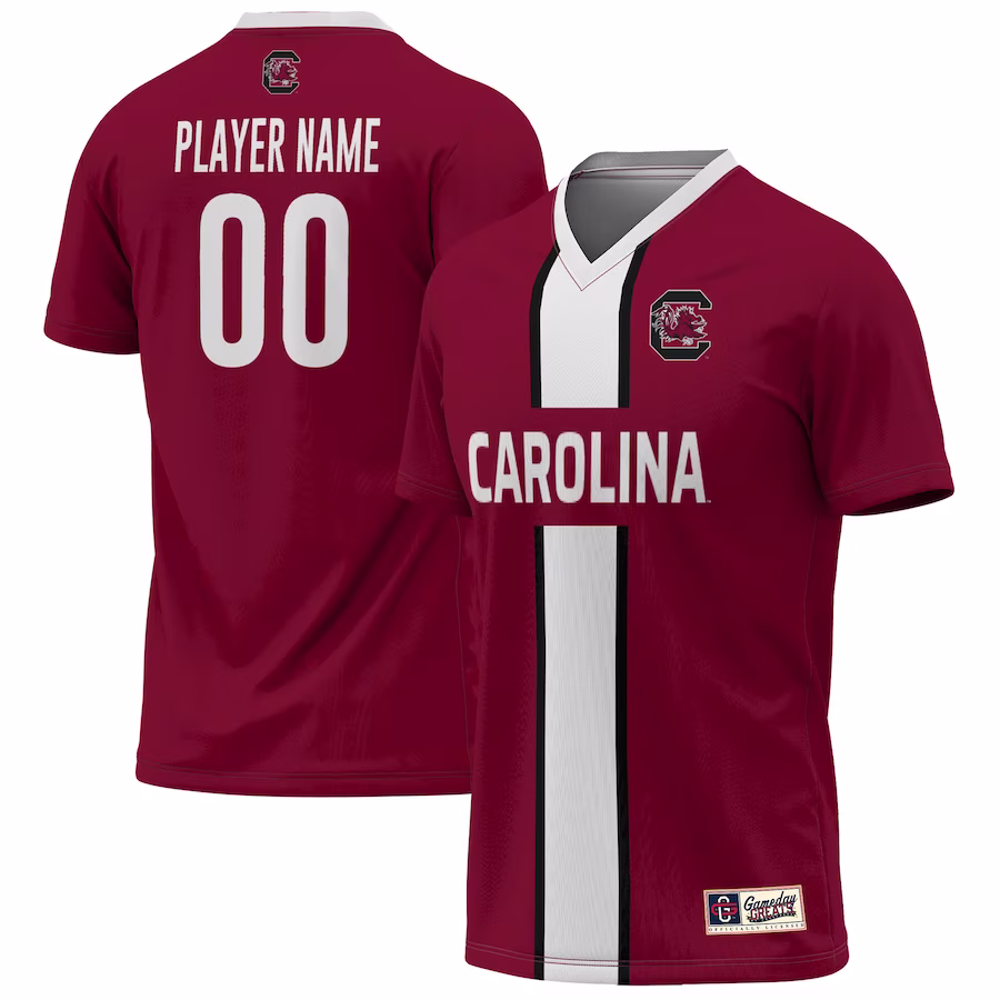 South Carolina Gamecocks GameDay Greats Youth Lightweight Pick-A-Player NIL Men's Soccer Jersey - Garnet - Ujersey Shop