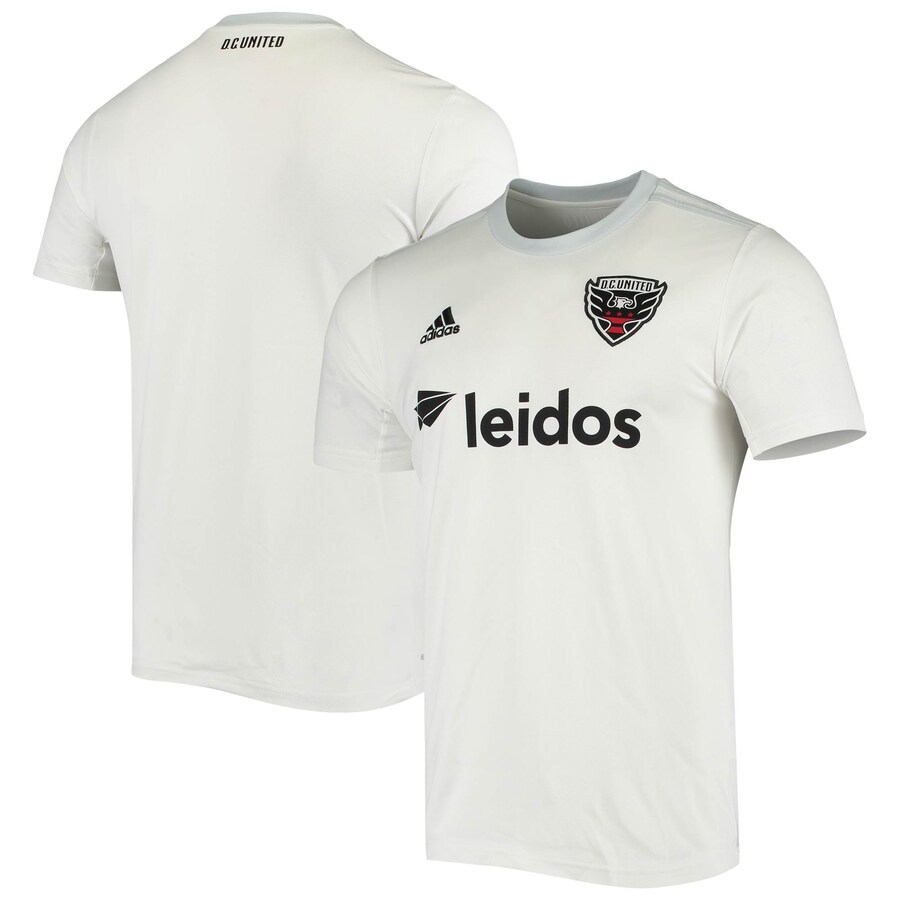 Men's D.C. United adidas White 2020/21 Replica Alternate Jersey - Ujersey Shop
