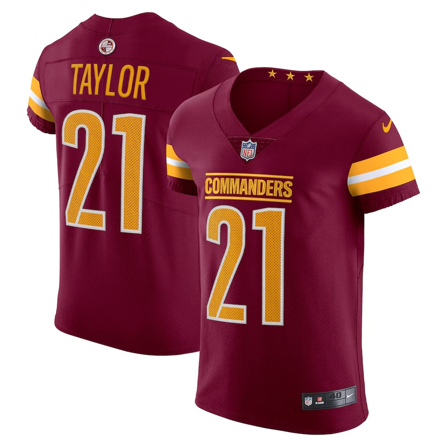 Men's Washington Commanders Sean Taylor Nike Burgundy Vapor Elite Retired Player Jersey - Ujersey Shop