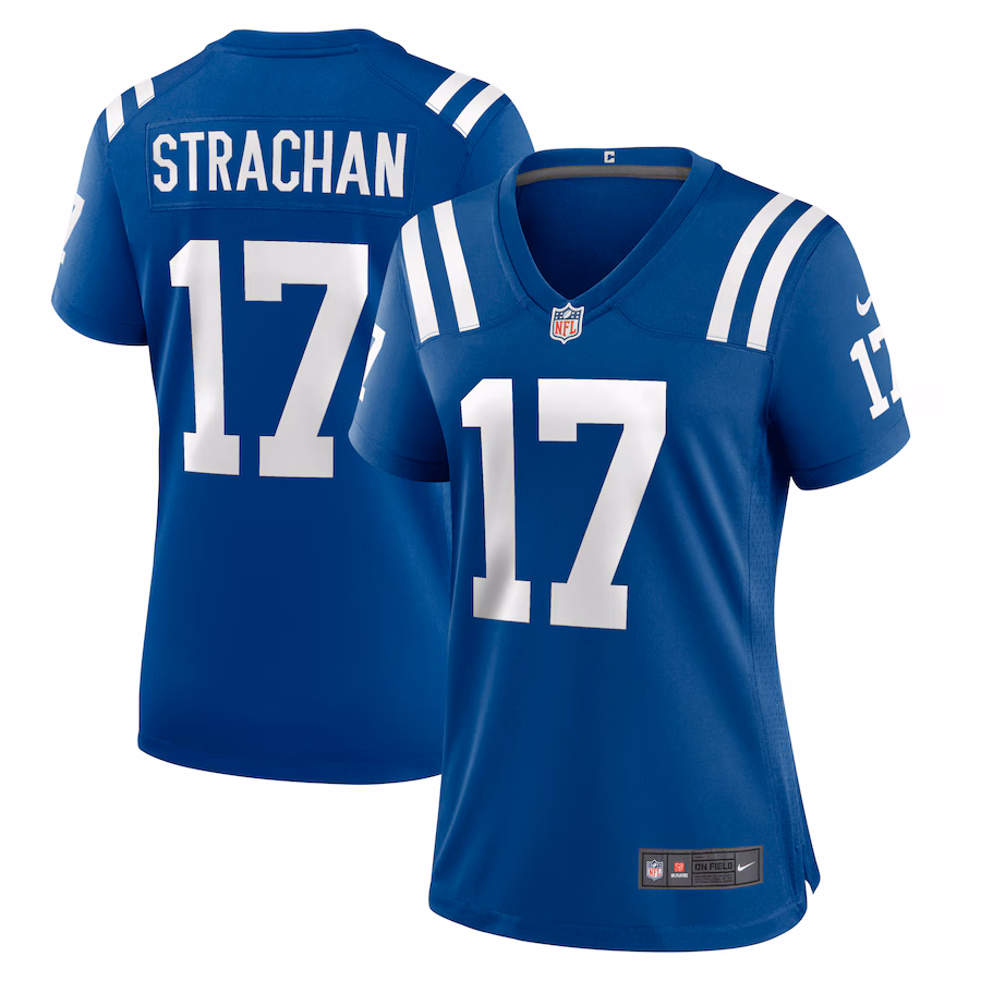 Women's Indianapolis Colts Mike Strachan Nike Royal Game Jersey - Ujersey Shop