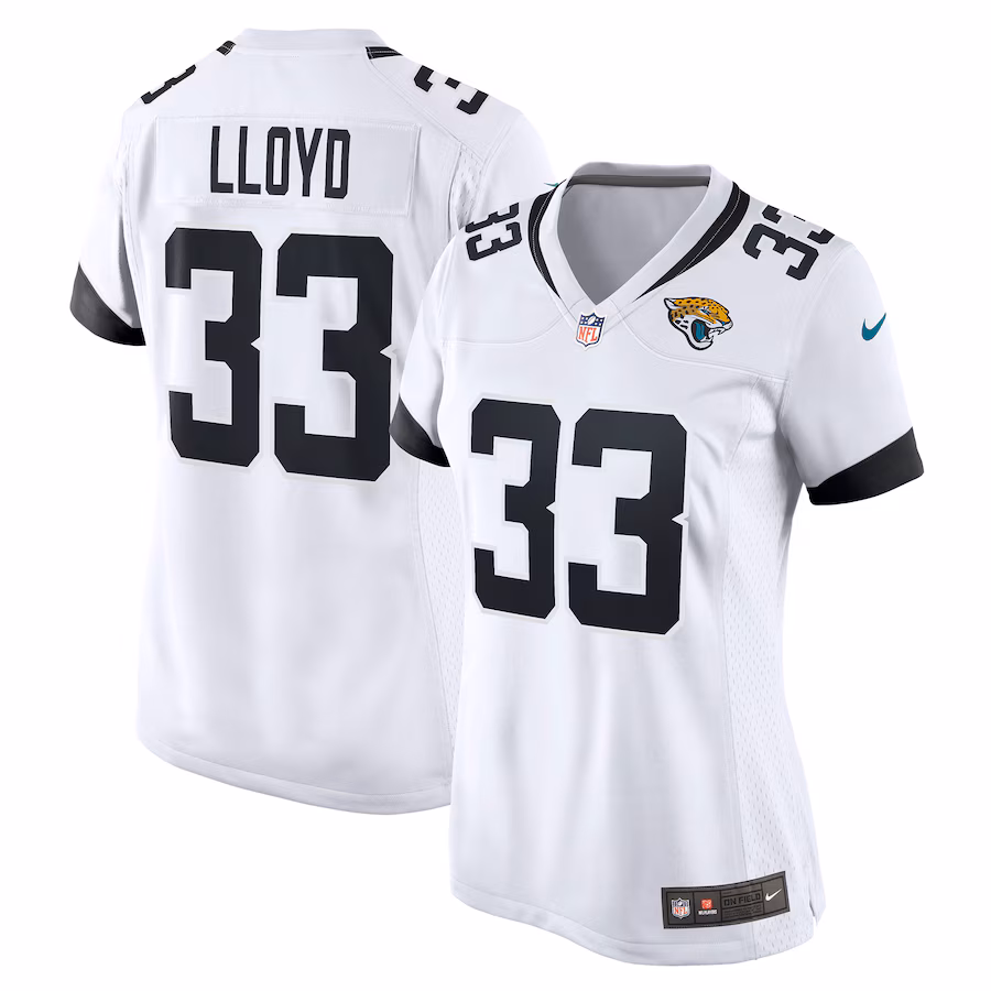 Women's Jacksonville Jaguars Devin Lloyd Nike White Away Game Player Jersey - Ujersey Shop