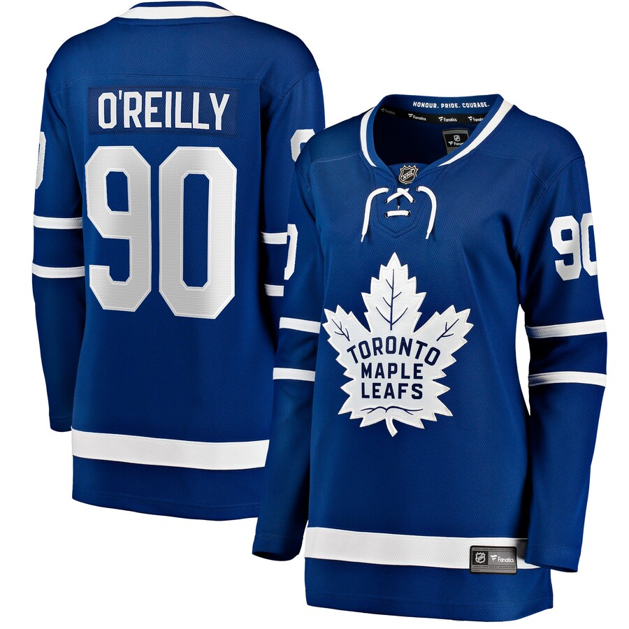 Women's Toronto Maple Leafs Ryan O'Reilly Fanatics Branded Blue Home Premier Breakaway Player Jersey - Ujersey Shop