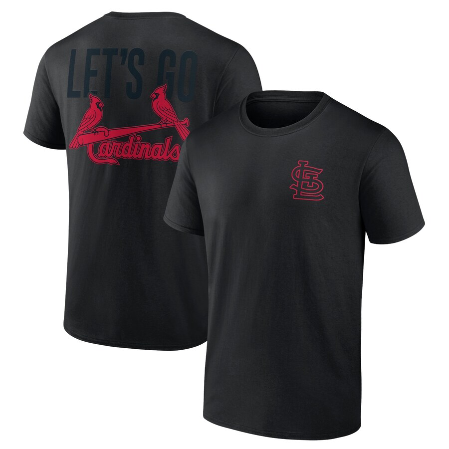 Men's St. Louis Cardinals Black In It To Win It T-Shirt - Ujersey Shop