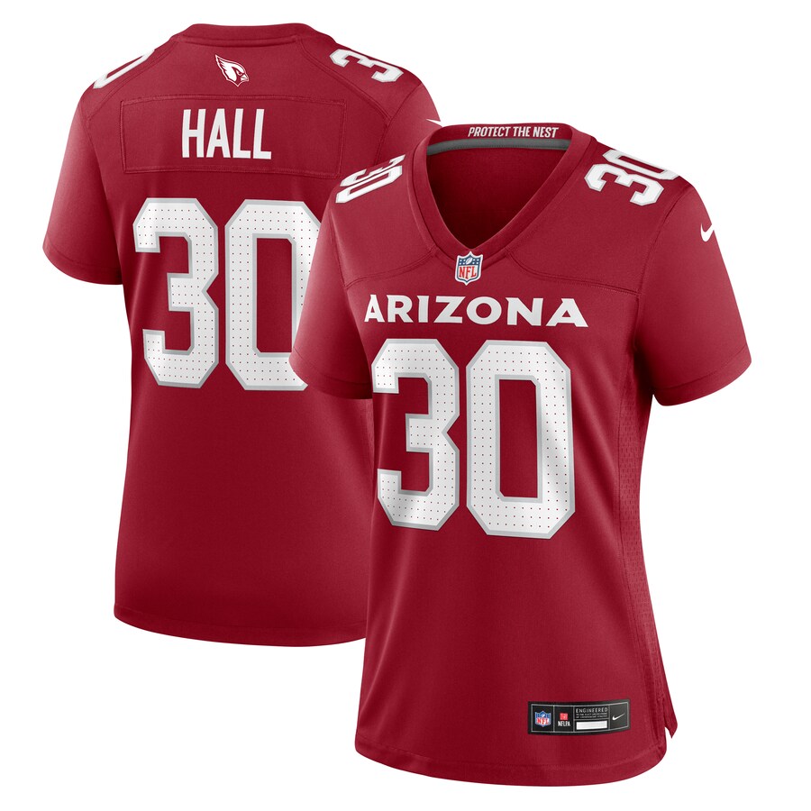 Women's Arizona Cardinals Darren Hall Nike Cardinal Game Jersey - Ujersey Shop