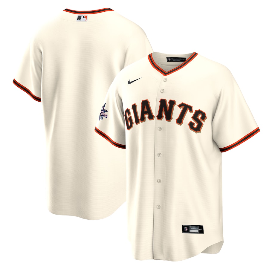 Men's San Francisco Giants Nike Cream 2025 MLB All-Star Game Home Replica Jersey - Ujersey Shop