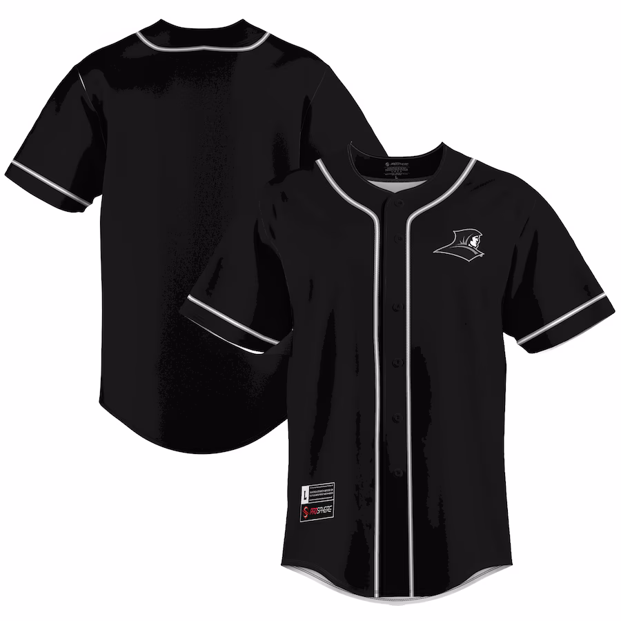 Providence Friars GameDay Greats  Lightweight Baseball Jersey - Black - Ujersey Shop