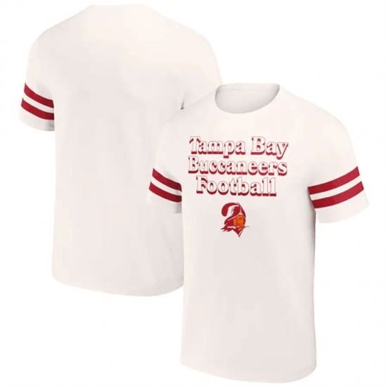 Men's Tampa Bay Buccaneers Cream X Darius Rucker Collection Vintage T Shirt - Ujersey Shop