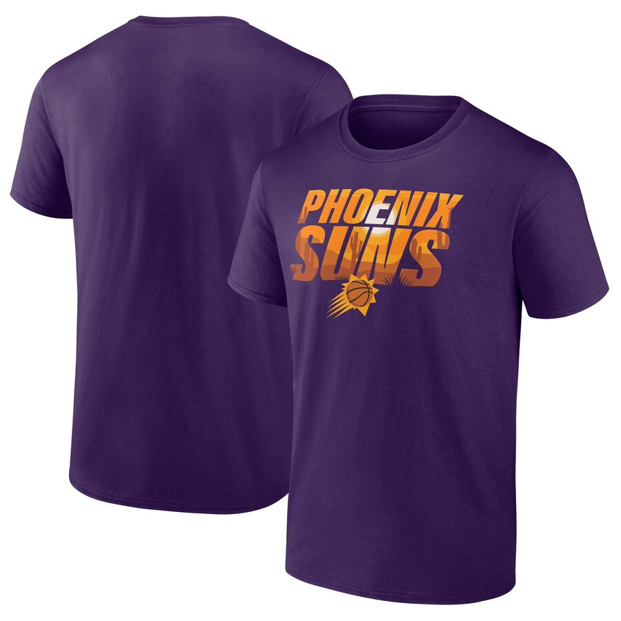 Men's Phoenix Suns  Fanatics Purple Local T-Shirt - Ujersey Shop