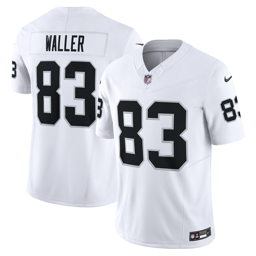 Men's Las Vegas Raiders Darren Waller Nike White Vapor F.U.S.E. Limited Jersey - Ujersey Shop