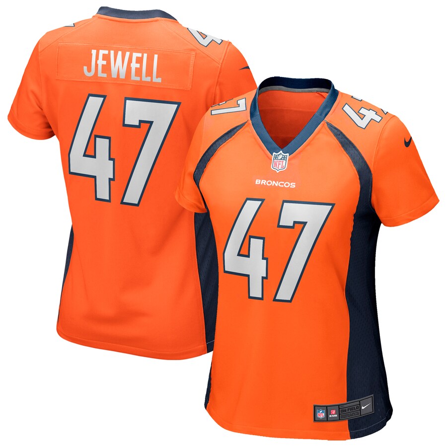 Women's Nike Josey Jewell Orange Denver Broncos Game Jersey - Ujersey Shop