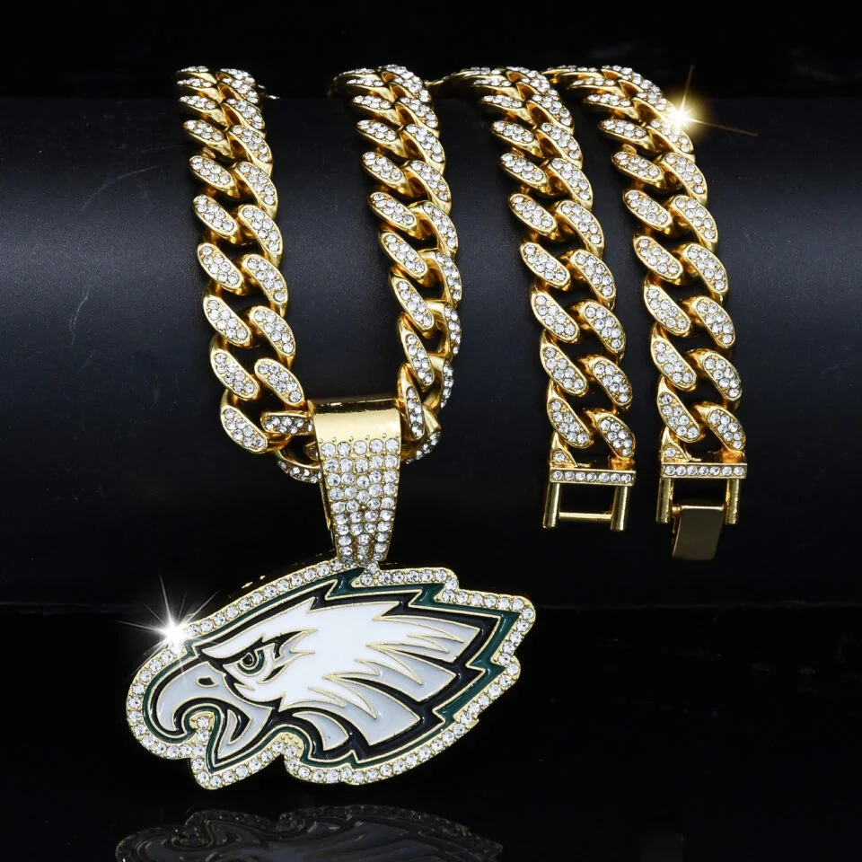 Philadelphia Eagles Fan Chain Necklace - Ujersey Shop