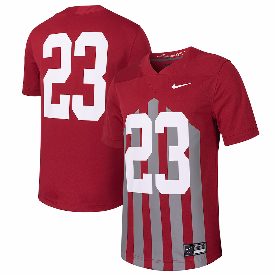 #23 Iowa State Cyclones Nike Untouchable Football Replica Jersey - Cardinal - Ujersey Shop