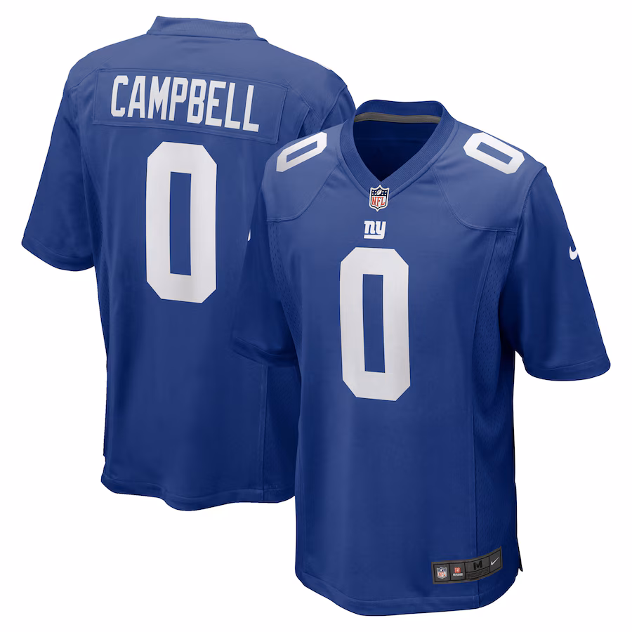 Men's New York Giants Parris Campbell Nike Royal Game Jersey - Ujersey Shop