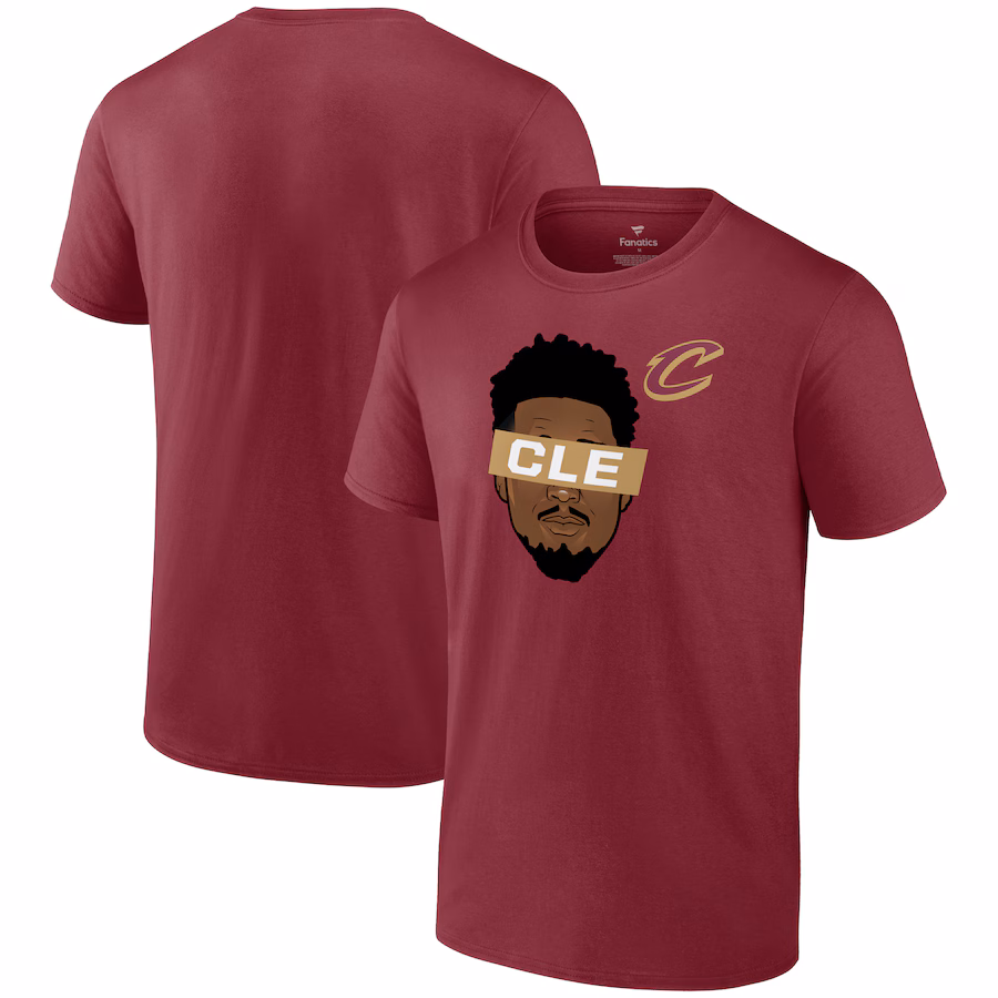 Men's Cleveland Cavaliers Donovan Mitchell Wine Know The Game T-Shirt - Ujersey Shop