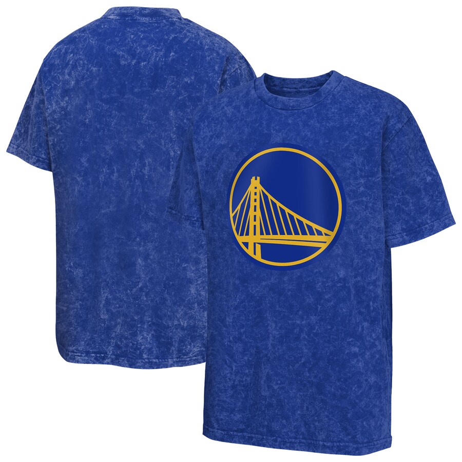 Youth Golden State Warriors  Royal Rugged Defense T-Shirt - Ujersey Shop