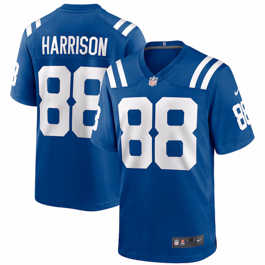 Men's Indianapolis Colts Marvin Harrison Nike Royal Game Retired Player Jersey - Ujersey Shop