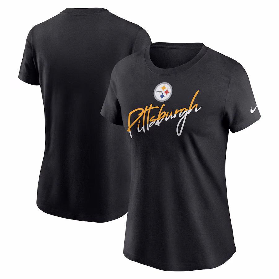 Men's Pittsburgh Steelers Fanatics Black Big & Tall Muscle Hoodie Sleeveless T-Shirt - Ujersey Shop