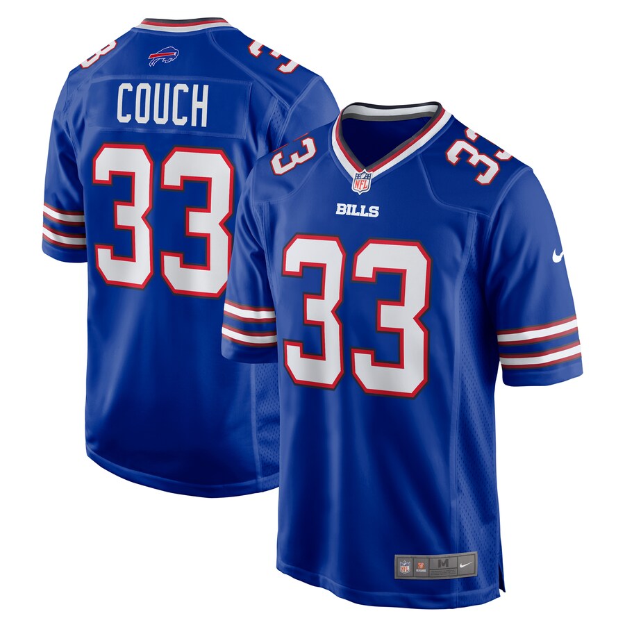 Men's Buffalo Bills Te'Cory Couch Nike  Royal Game Jersey - Ujersey Shop