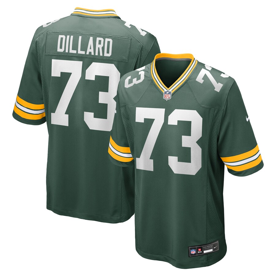 Men's Green Bay Packers Andre Dillard Nike Green Game Jersey - Ujersey Shop