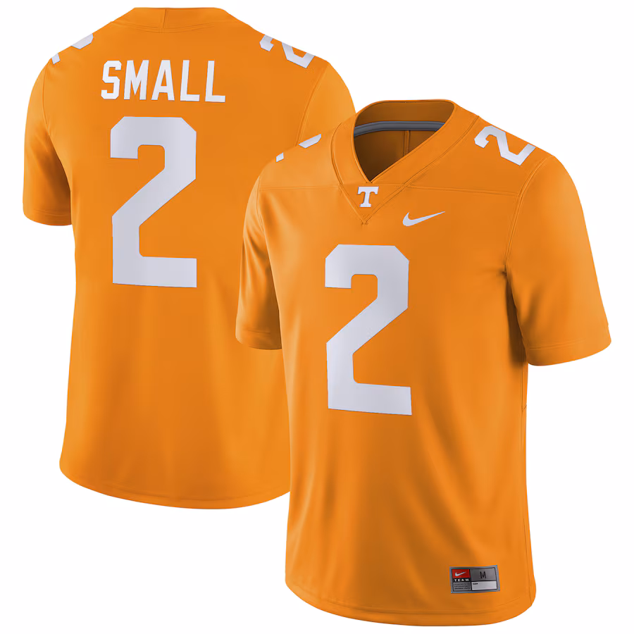 Jabari Small Tennessee Volunteers Nike Player Game Jersey - Tennessee Orange - Ujersey Shop