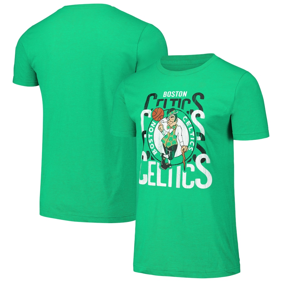 Unisex Boston Celtics Stadium Essentials Kelly Green Dedication T-Shirt - Ujersey Shop