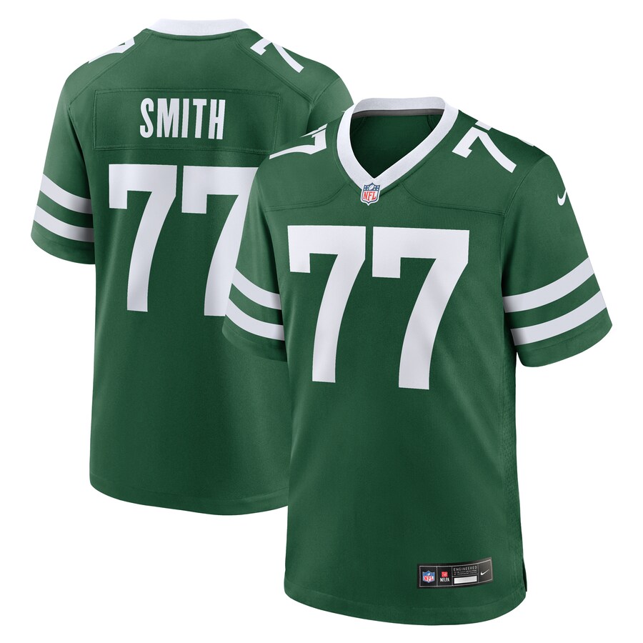 Men's New York Jets Tyron Smith Nike Legacy Green Game Jersey - Ujersey Shop